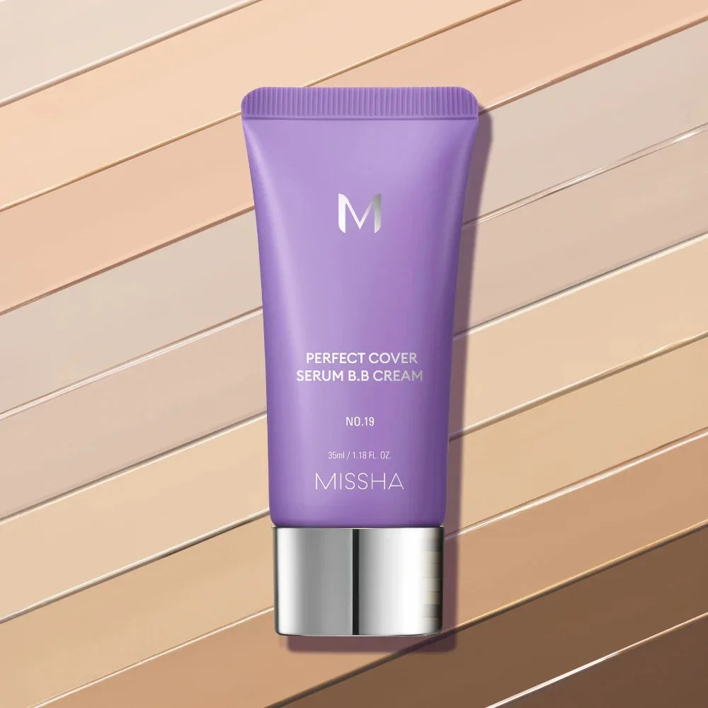 M Perfect Cover Serum BB Cream #19 Light Beige 35ML