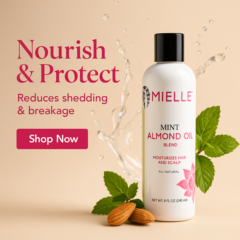 MintGlow Almond Hair & Scalp Oil