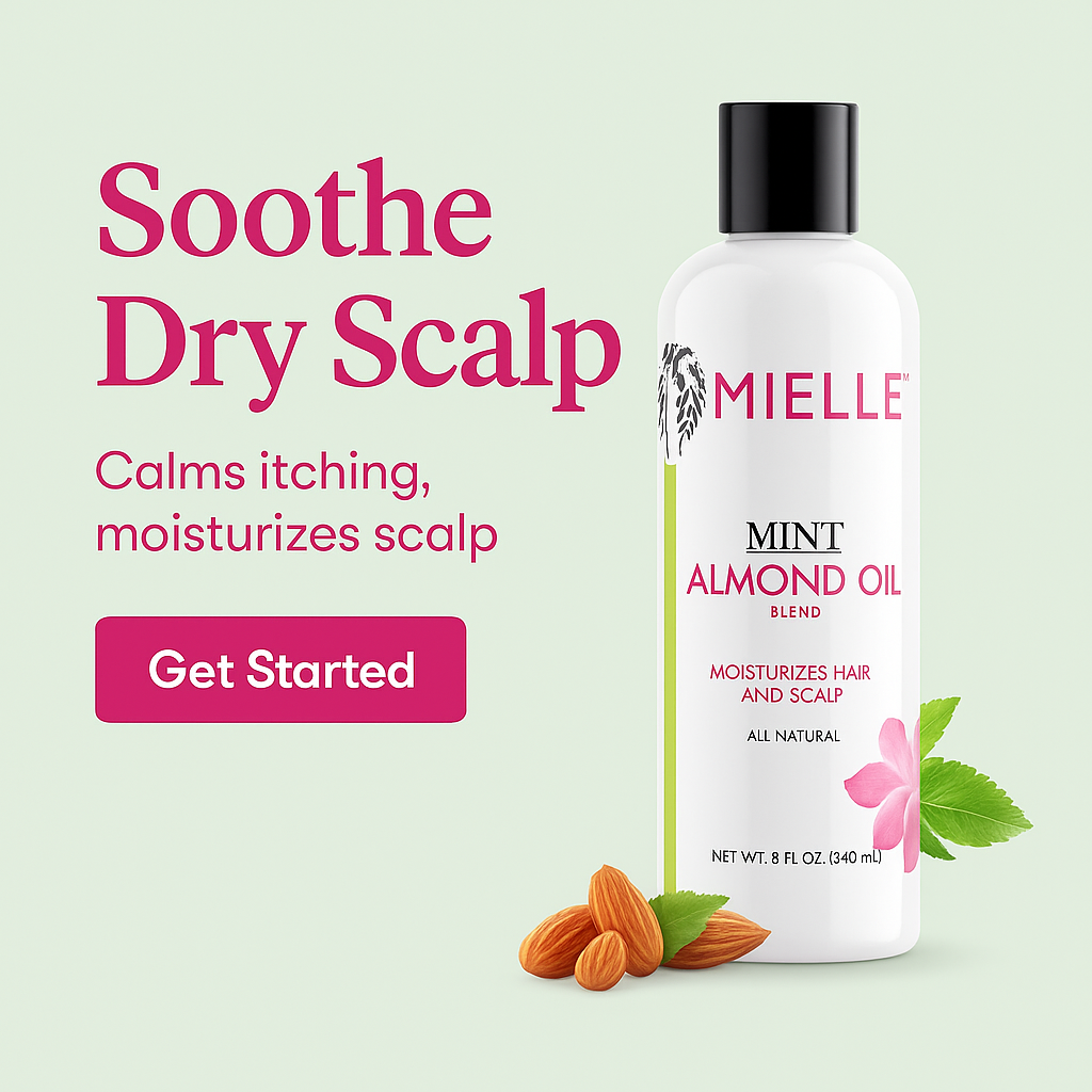 MintGlow Almond Hair & Scalp Oil