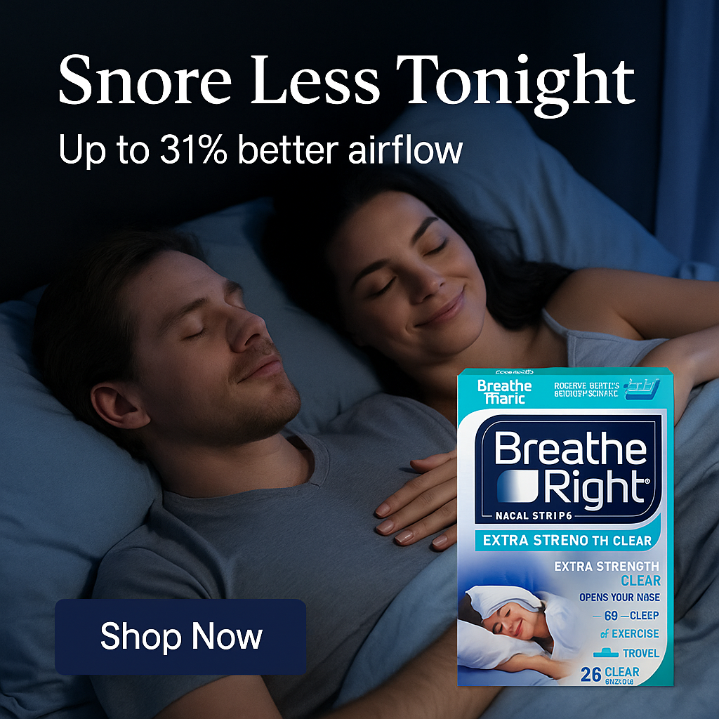 BreatheWell Extra Strength Nasal Strips