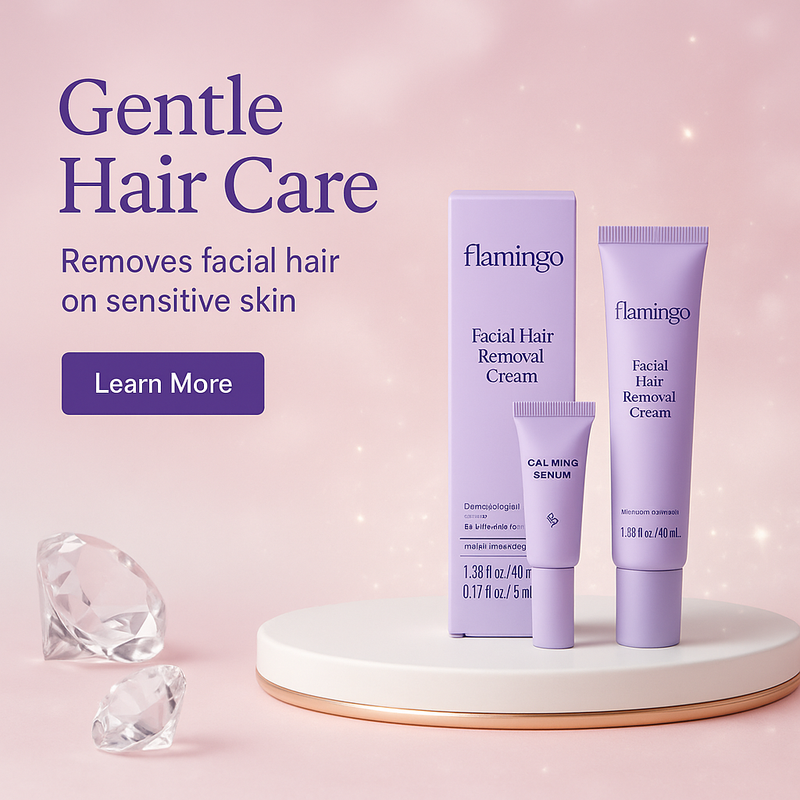 SilkEase Facial Hair Removal Cream