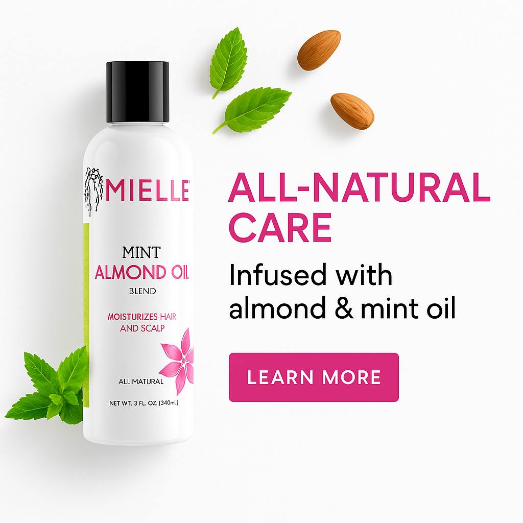 MintGlow Almond Hair & Scalp Oil