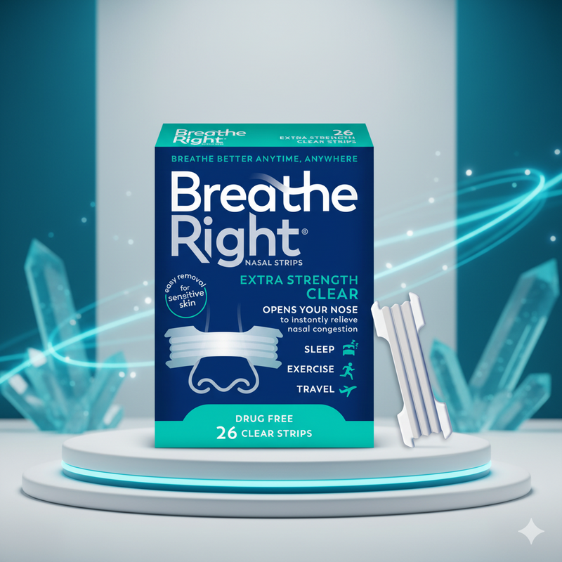 BreatheWell Extra Strength Nasal Strips