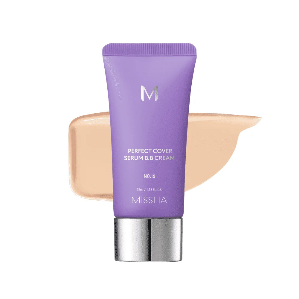 M Perfect Cover Serum BB Cream #19 Light Beige 35ML